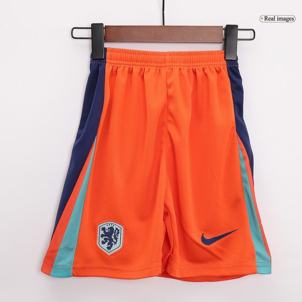 Netherlands Home Kids Soccer Jerseys Kit EURO 2024