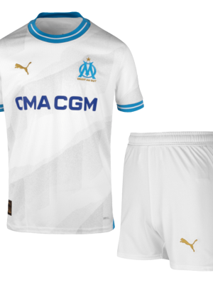 Marseille Home Kids Jerseys Kit 2023/24