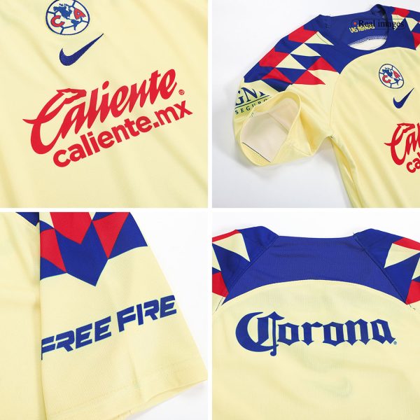 Club America Home Kids Jerseys Kit 2023/24