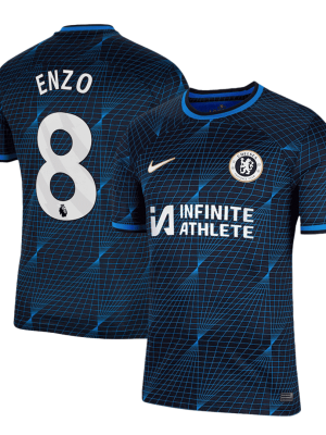 ENZO #8 Chelsea Away Soccer Jersey 2023/24