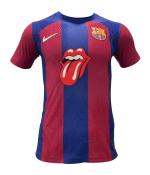 Barcelona x Rolling Stones Authentic Soccer Jersey 2023/24