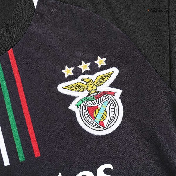 Benfica Away Kids Soccer Jerseys Kit 2023/24