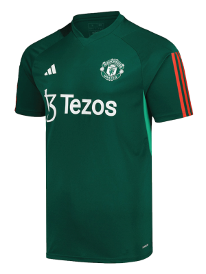 Manchester United Pre-Match Soccer Jersey 2023/24 Green