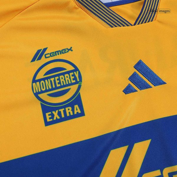 Tigres UANL Home Long Sleeve Soccer Jersey 2023/24