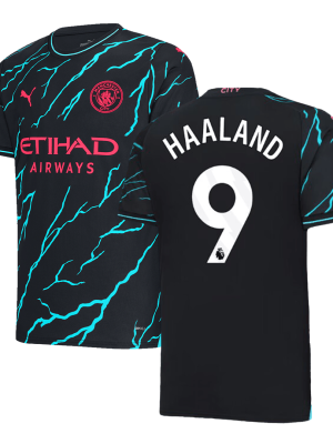 HAALAND #9 Manchester City Third Away Jersey 2023/24