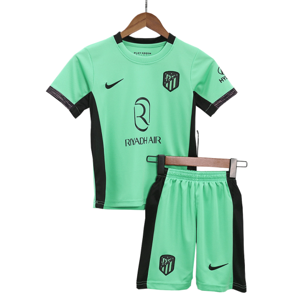 Atletico Madrid Third Away Kids Soccer Jerseys Kit 2023/24