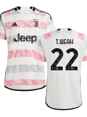 T.WEAH #22 Juventus Away Soccer Jersey 2023/24