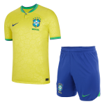 Brazil Home World Cup Jerseys Kit 2022