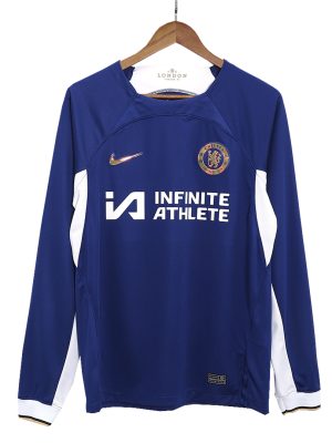 Chelsea Home Long Sleeve Soccer Jersey 2023/24