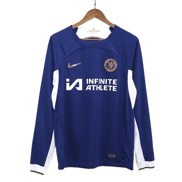 Chelsea Home Long Sleeve Soccer Jersey 2023/24