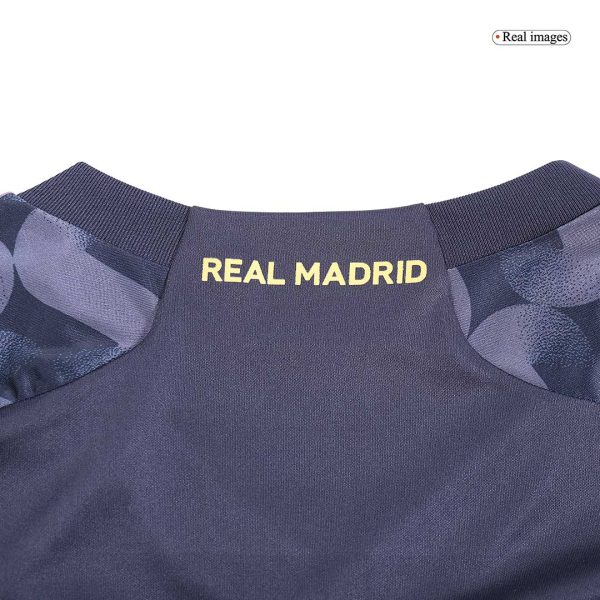 Real Madrid Away Long Sleeve Soccer Jersey 2023/24