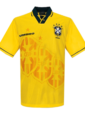 Vintage Soccer Jersey Brazil Home 1993/94