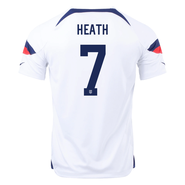 HEATH #7 USA Home Jersey World Cup 2022