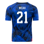 WEAH #21 USA Away Jersey World Cup 2022