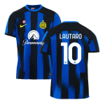 LAUTARO #10 Inter Milan Home Soccer Jersey 2023/24