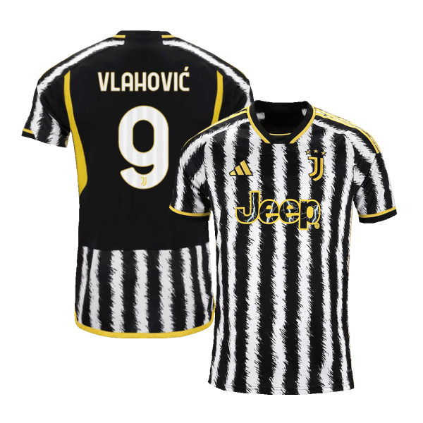 VLAHOVI? #9 Juventus Home Jersey 2023/24