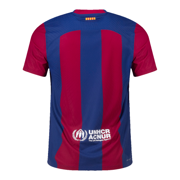 F. DE JONG #21 Barcelona Home Authentic Jersey 2023/24