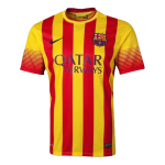 Vintage Soccer Jersey Barcelona Away 2013/14