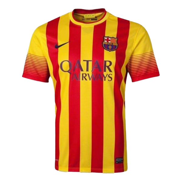 Vintage Soccer Jersey Barcelona Away 2013/14