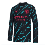 Manchester City Third Away Long Sleeve Soccer Jersey 2023/24