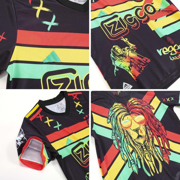 Ajax x Bob Marley Kids Soccer Jerseys Kit 2023/24