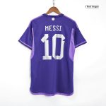 New MESSI #10 Argentina Three Stars Away World Cup 2022 Champion Jersey