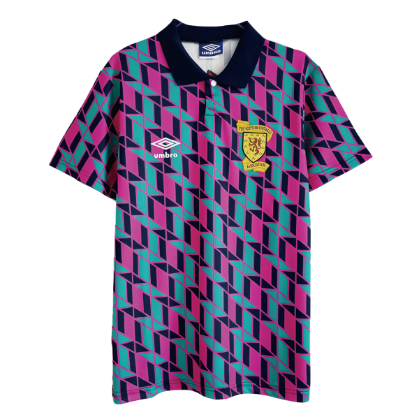 Vintage Soccer Jersey Scotland Away 1988/89