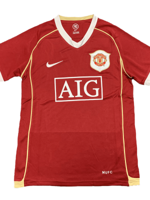 Vintage Soccer Jersey Manchester United Home 2006/07