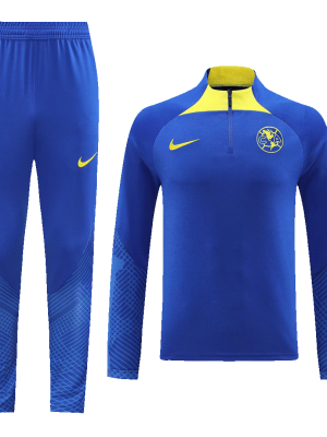 Club America 1/4 Zip Tracksuit 2023 Blue