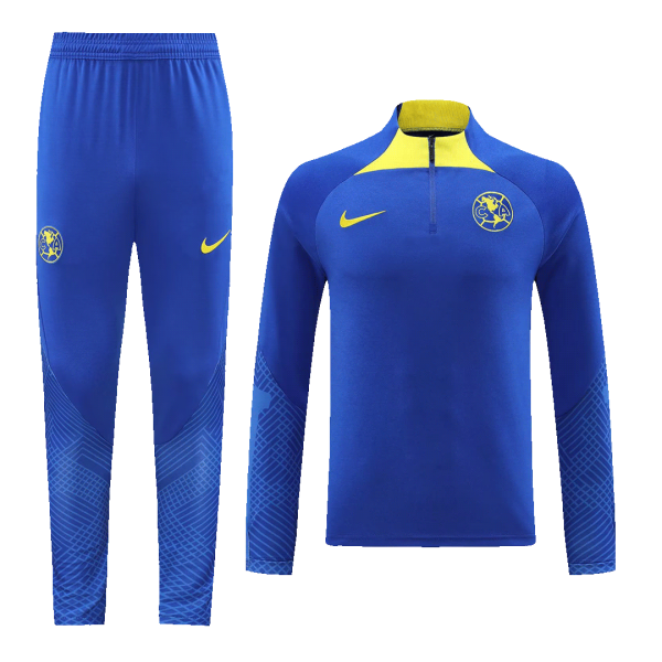 Club America 1/4 Zip Tracksuit 2023 Blue