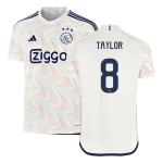 TAYLOR #8 Ajax Away Soccer Jersey 2023/24