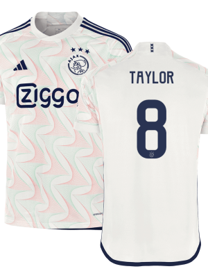 TAYLOR #8 Ajax Away Soccer Jersey 2023/24