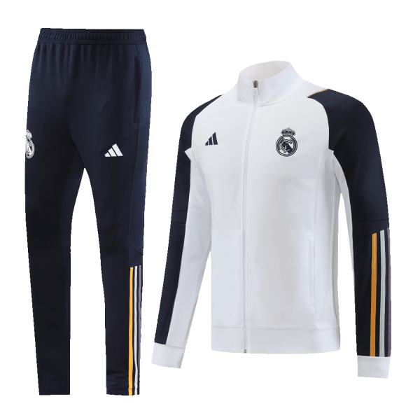 Real Madrid Jacket Tracksuit 2023/24 White