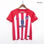 Atletico Madrid Home Kids Soccer Jerseys Kit 2023/24