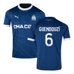 GUENDOUZI #6 Marseille Away Soccer Jersey 2023/24