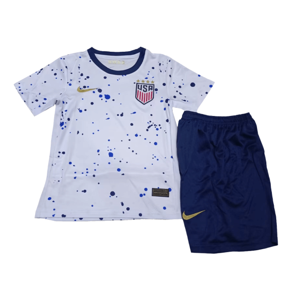 USA Home Kids Soccer Jerseys Kit 2023