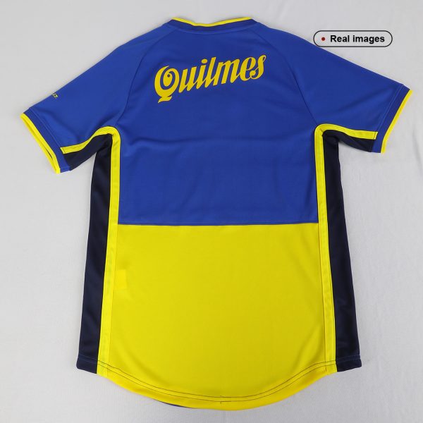 Vintage Soccer Jersey Boca Juniors Home 2001/02