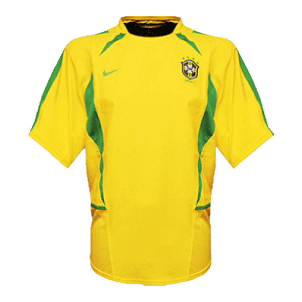 Vintage Soccer Jersey Brazil Home 2002/03