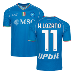 H.LOZANO #11 Napoli Home Soccer Jersey 2023/24