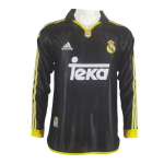 Vintage Soccer Jersey Real Madrid Away Long Sleeve 99/01