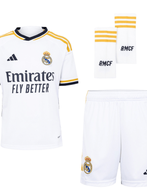 Real Madrid Home Kids Jerseys Full Kit 2023/24