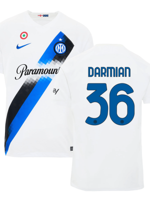 DARMIAN #36 Inter Milan Away Soccer Jersey 2023/24