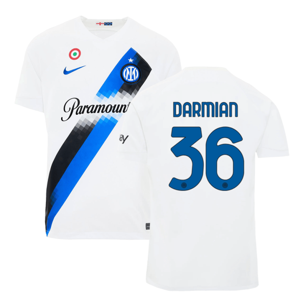 DARMIAN #36 Inter Milan Away Soccer Jersey 2023/24