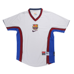 Vintage Soccer Jersey Barcelona Away 1998/99