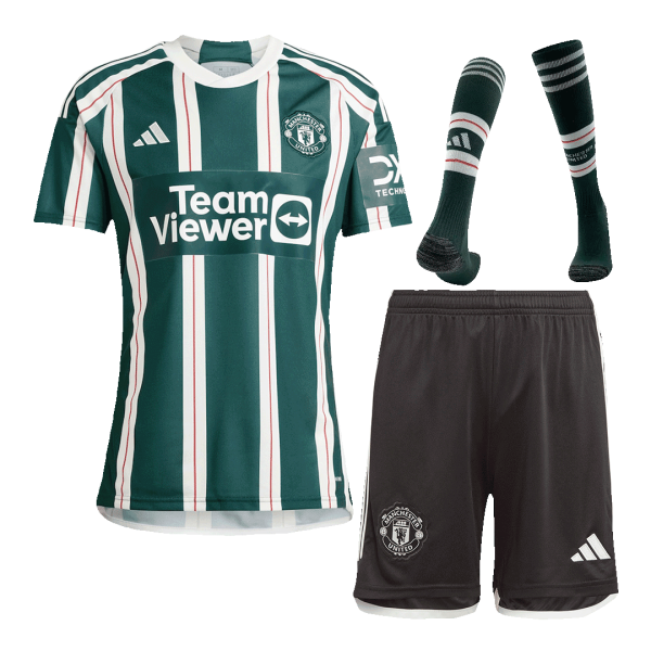 Manchester United Away Jerseys Full Kit 2023/24