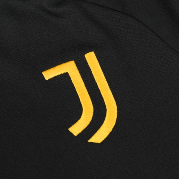 Juventus 1/4 Zip Tracksuit 2023/24 Black