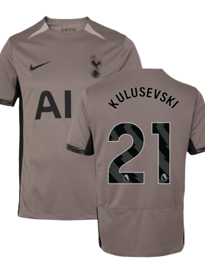 KULUSEVSKI #21 Tottenham Hotspur Third Away Soccer Jersey 2023/24