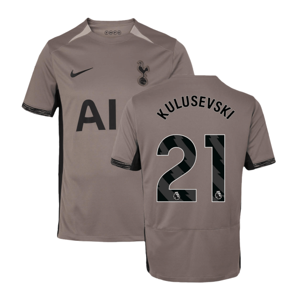 KULUSEVSKI #21 Tottenham Hotspur Third Away Soccer Jersey 2023/24