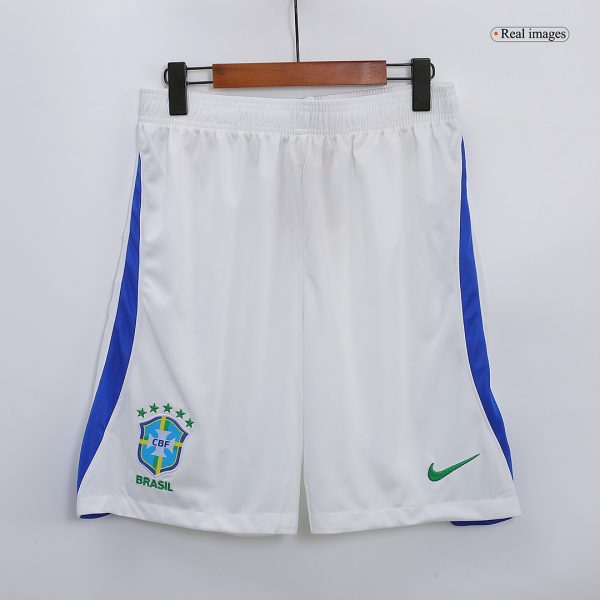 Brazil Away Soccer Shorts World Cup 2022