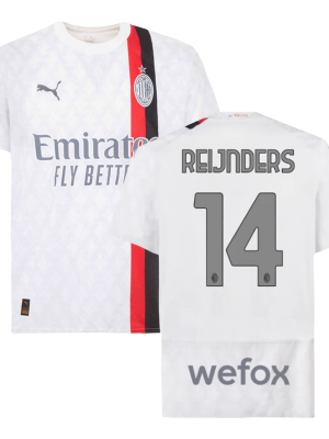 REIJNDERS #14 AC Milan Away Soccer Jersey 2023/24